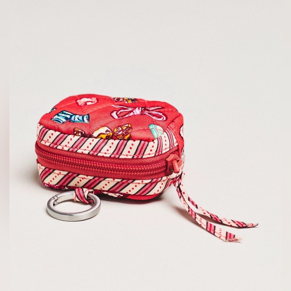 NWT Vera Bradley for Anthropologie Earbud Rounded Case Bag Charm